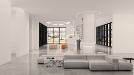 展厅休息区效果