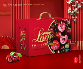 樱桃包装 车厘子礼盒