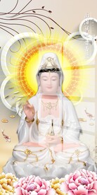 南海观世音菩萨图片