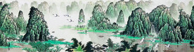 山水风景装饰画