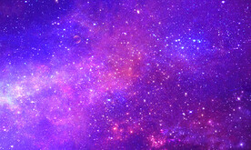 紫色星空背景墙
