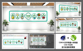 有机种植示范基地 文化墙