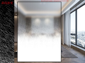 高清分层透明底渐变线条图案打印