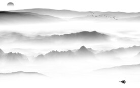 奢雅 新传中式山水 TIF分层