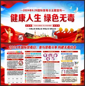 禁毒展板