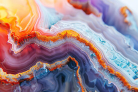 黄蓝色渐变大理石背景