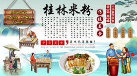 桂林米粉背景墙