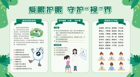 爱眼日宣传栏展板