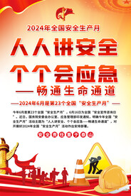 安全生产 安全生产月