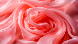 3d红色抽象波浪布纹背景