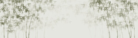 巨幅水墨竹子背景墙