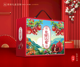 石榴包装 水果礼盒