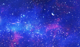 蓝色星空天花软膜背景