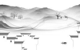 新品 新传灰色山水 TiF分层