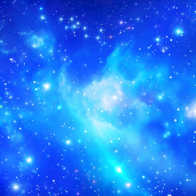 蓝色星空