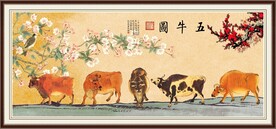 五牛图 