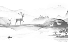 高雅 新高端灰山水 TIF分层