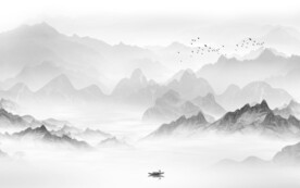 高档 新高端灰山水 TIF分层