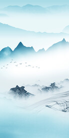 高档 山水中式玄关 TiF分层