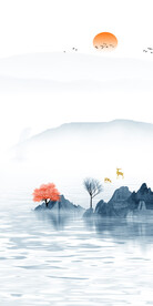 意境 新无框画玄关 TiF分层