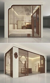 服装店面设计  档口设计效果 