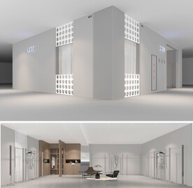 服装店面设计  档口设计效果 