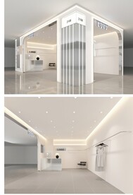 服装店面设计  档口设计效果 