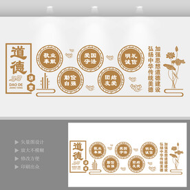 道德讲堂文化墙