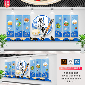 食堂文化墙