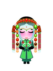 蒙古族娃娃察哈尔