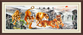 国画老虎
