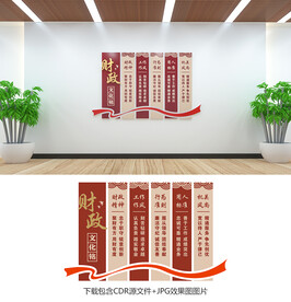 财政文化墙