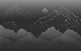 新中式现代简约电视背景墙