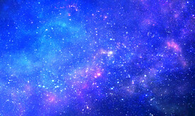 蓝色宇宙星空背景