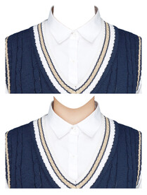 证件照衣服女孩套装素材