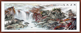 办公室山水画