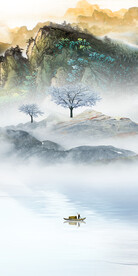 清晰 新款中式玄关 TIF分层