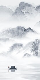 奢雅 现代山水玄关 TIF分层