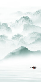 高雅 现代山水玄关 TIF分层