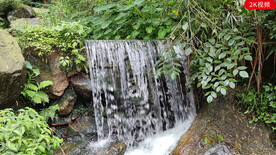 横版溪水流水视频