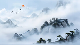 风景背景图唯美意境