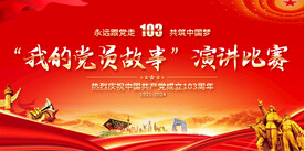 我的党员故事演讲背景