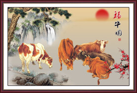 五牛图卷