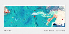 别墅玄关水墨画