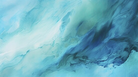 绿色水彩水墨背景