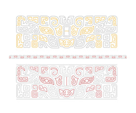 超精细铁线饕餮纹