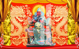 关公神像 