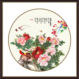 花开富贵牡丹图