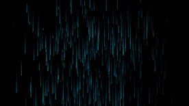4K科技数字光线下雨动画AE模