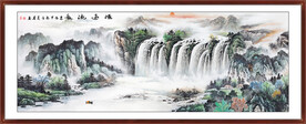 国画山水画装饰画